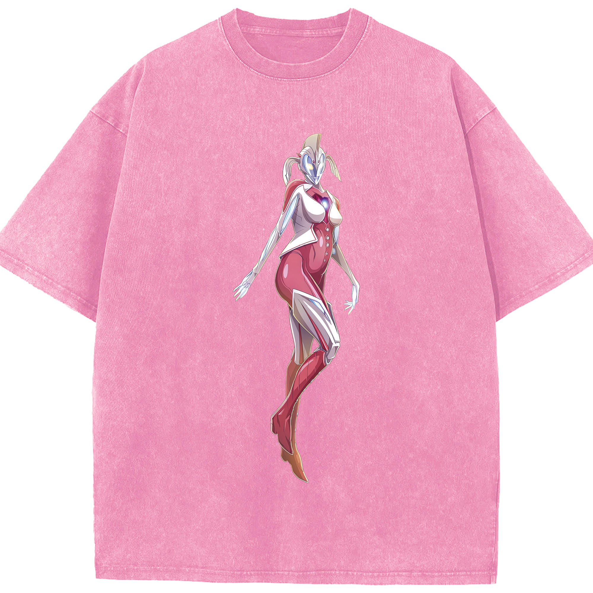 （画像用） ウルトラマン Ultraman 綿100% ヴィンテージ風 半袖Tシャツ（フロントプリント）